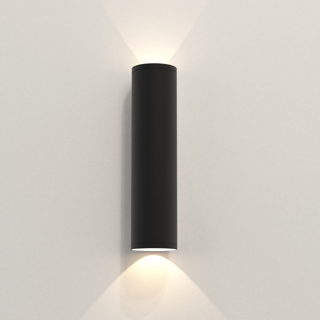 Ava 300Outdoor Wall  Light Textured Black