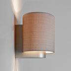 1185001 Napoli Wall Light Matt Nickel