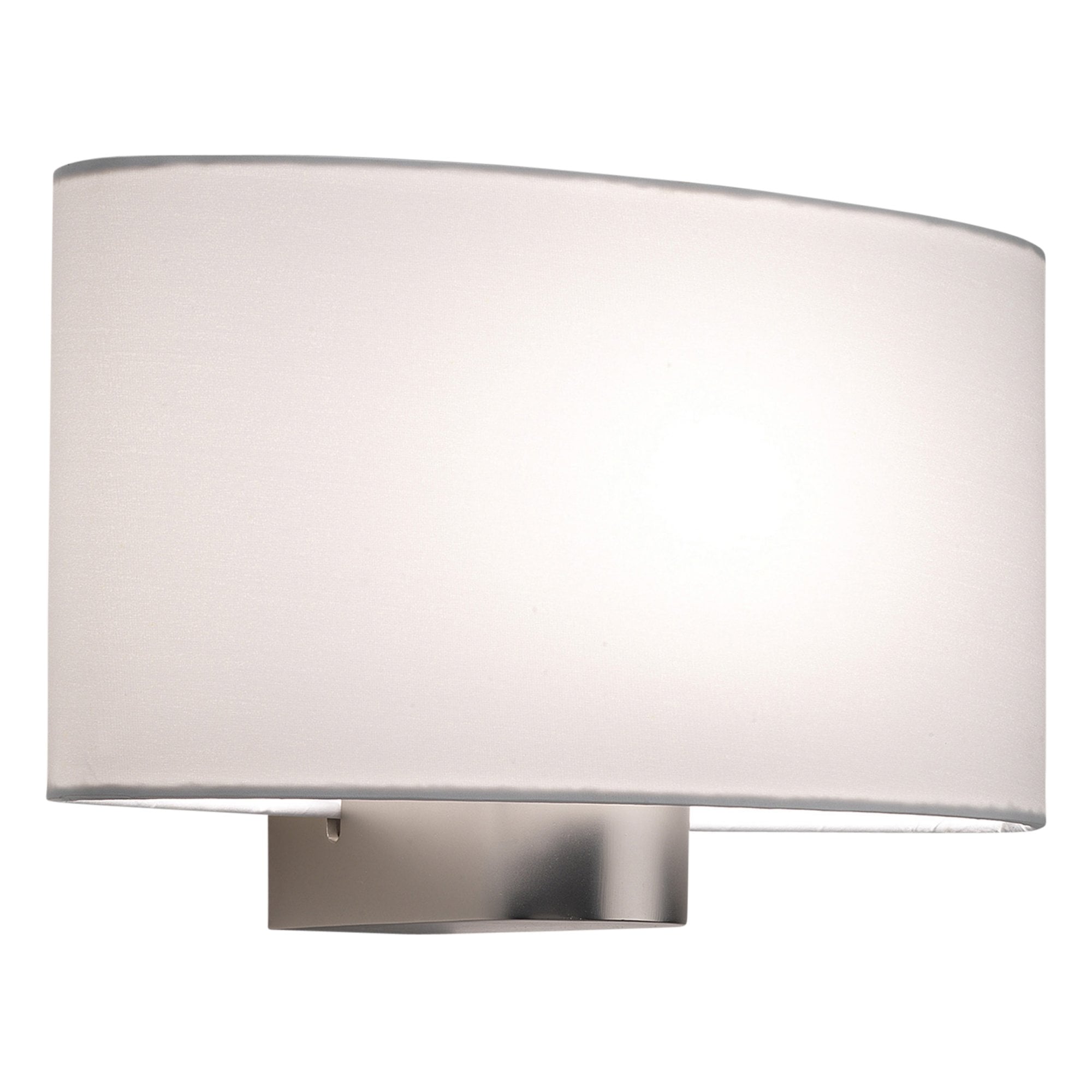 1185001 Napoli Wall Light Matt Nickel