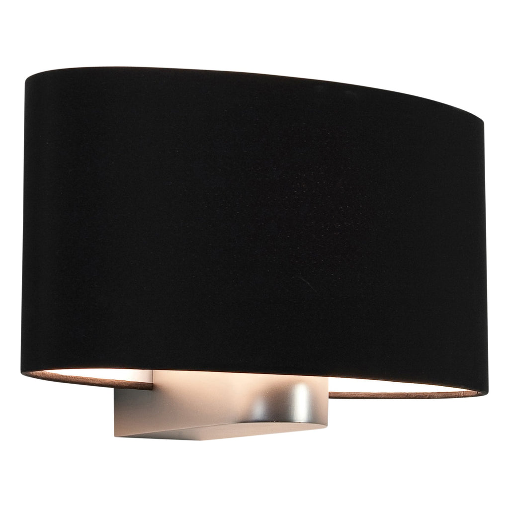 1185001 Napoli Wall Light Matt Nickel