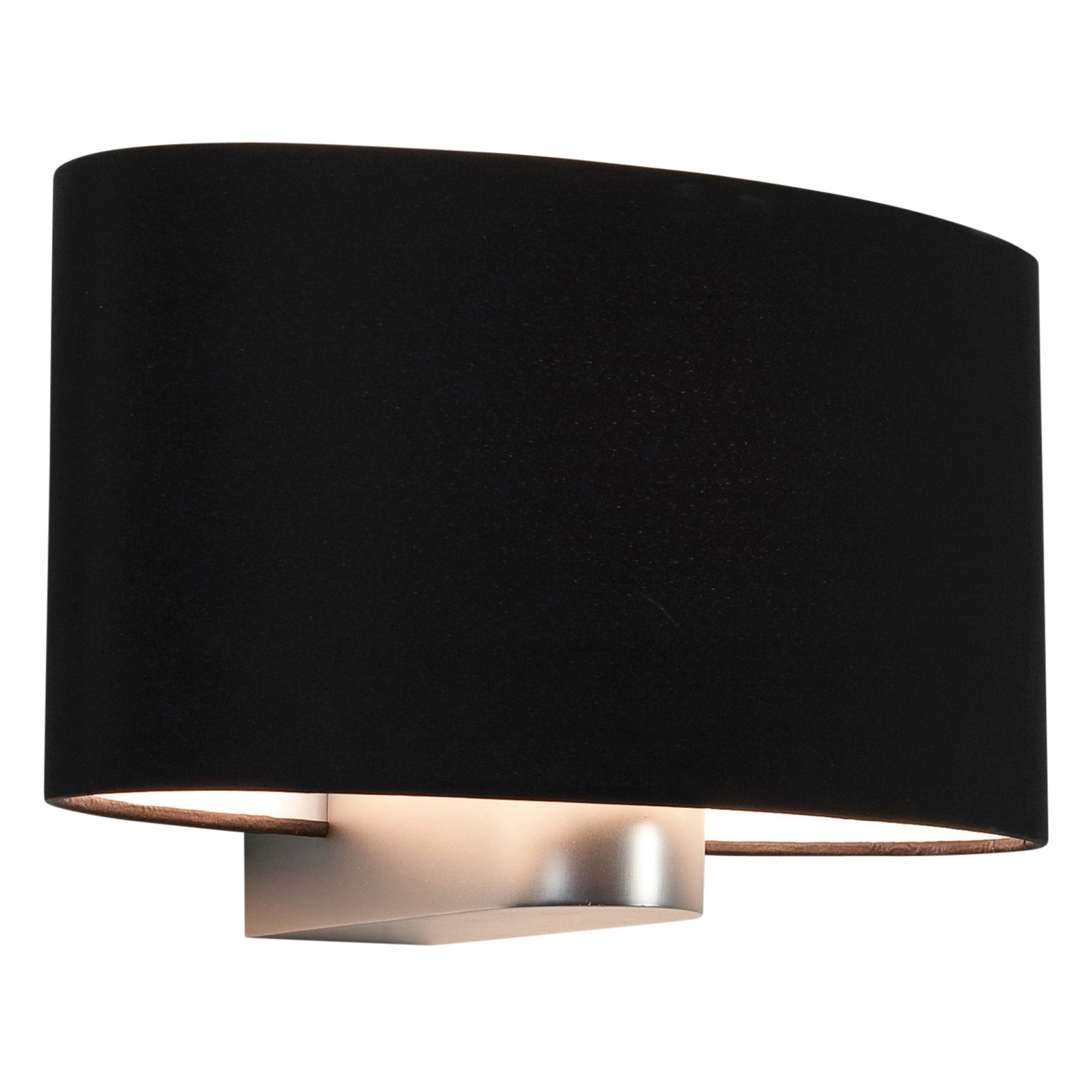 1185001 Napoli Wall Light Matt Nickel