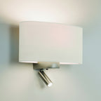 1185003 Napoli Reader LED Reading Light Matt Nickel