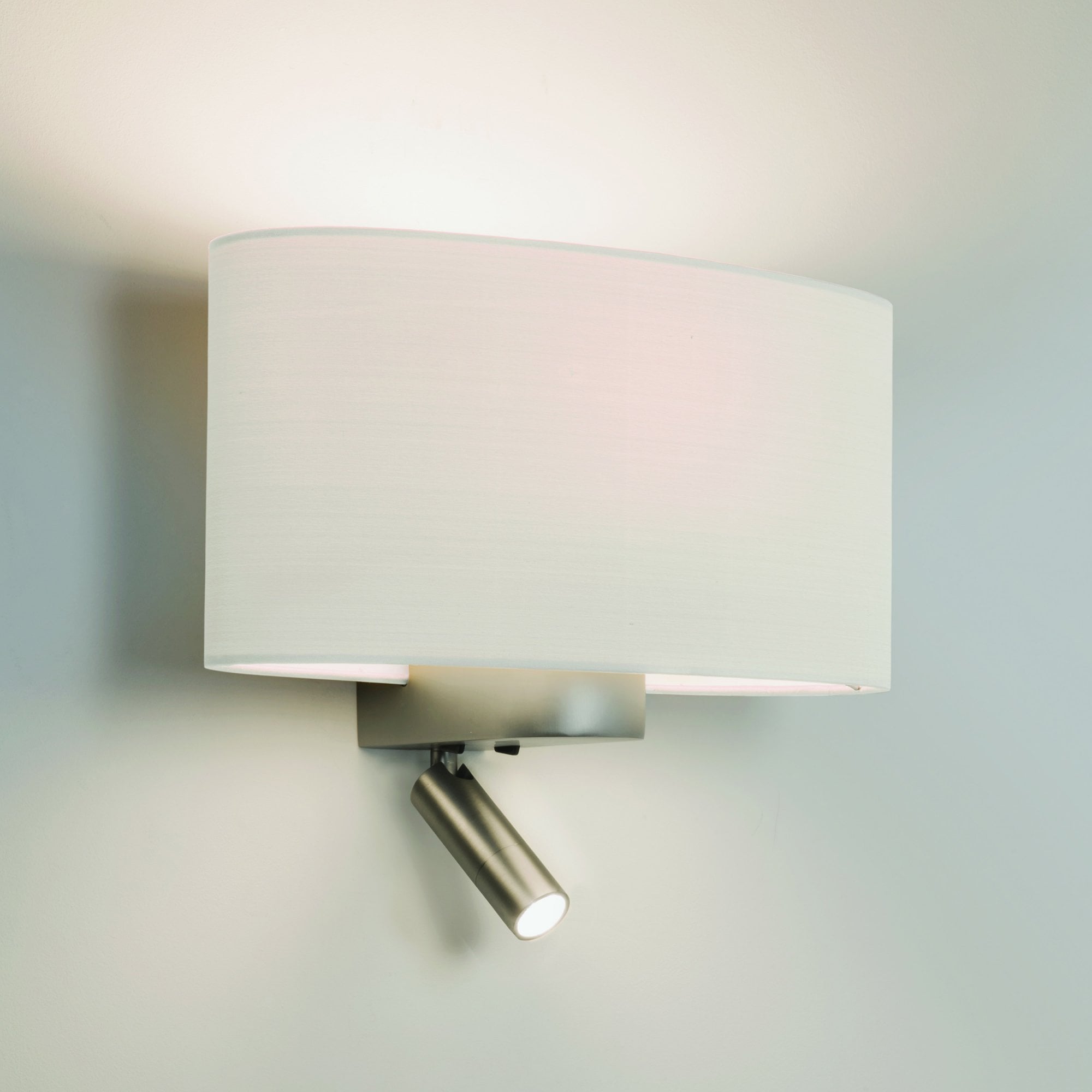 1185003 Napoli Reader LED Reading Light Matt Nickel