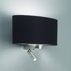 1185003 Napoli Reader LED Reading Light Matt Nickel