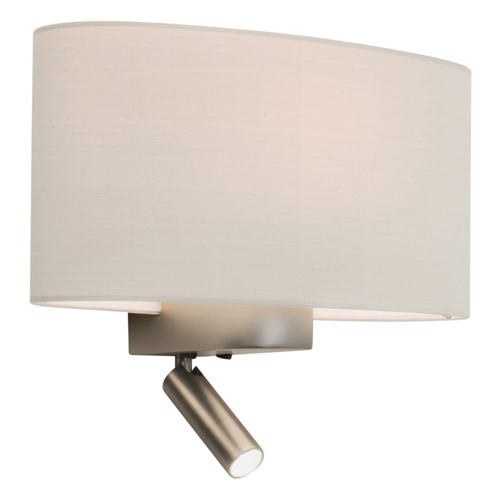 1185003 Napoli Reader LED Reading Light Matt Nickel