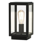1095036 Homefield Pedestal Outdoor Pedestal Light Textured Black