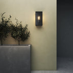 1183028 Messina 200 Outdoor Wall Light Textured Black