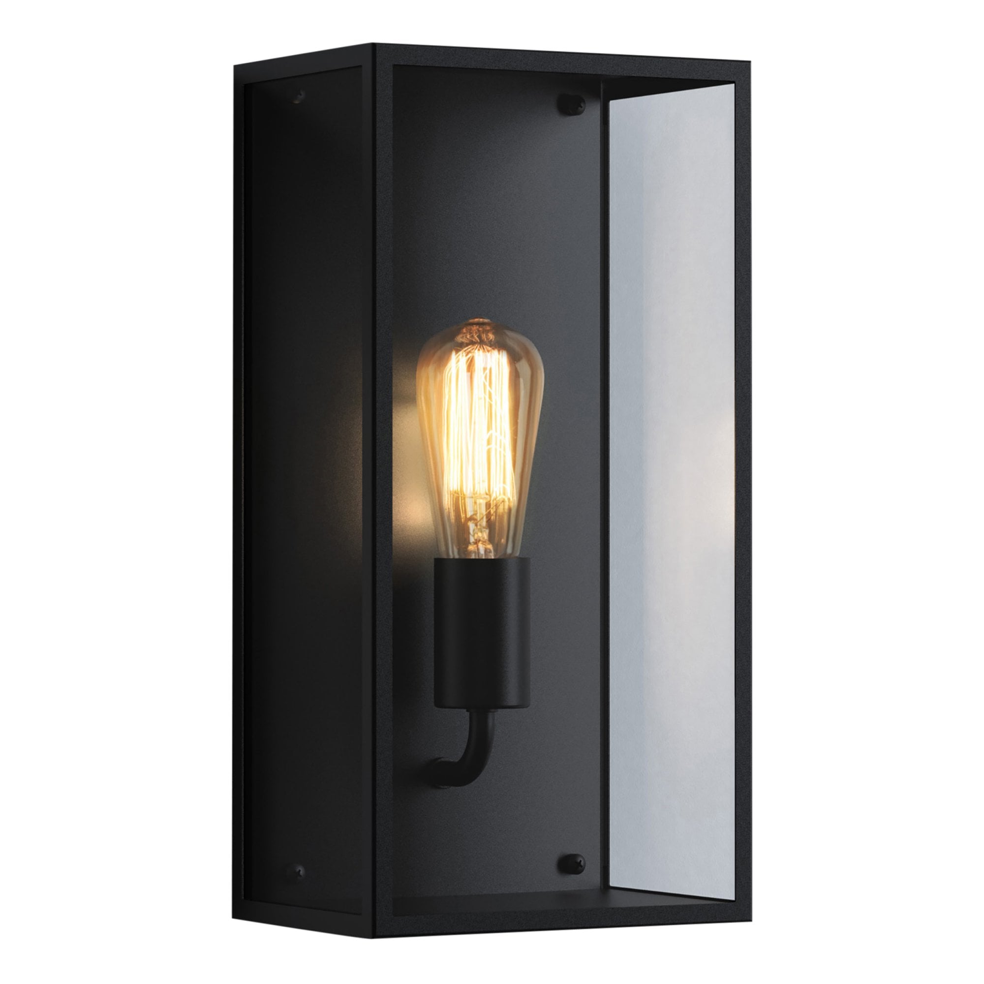 1183028 Messina 200 Outdoor Wall Light Textured Black
