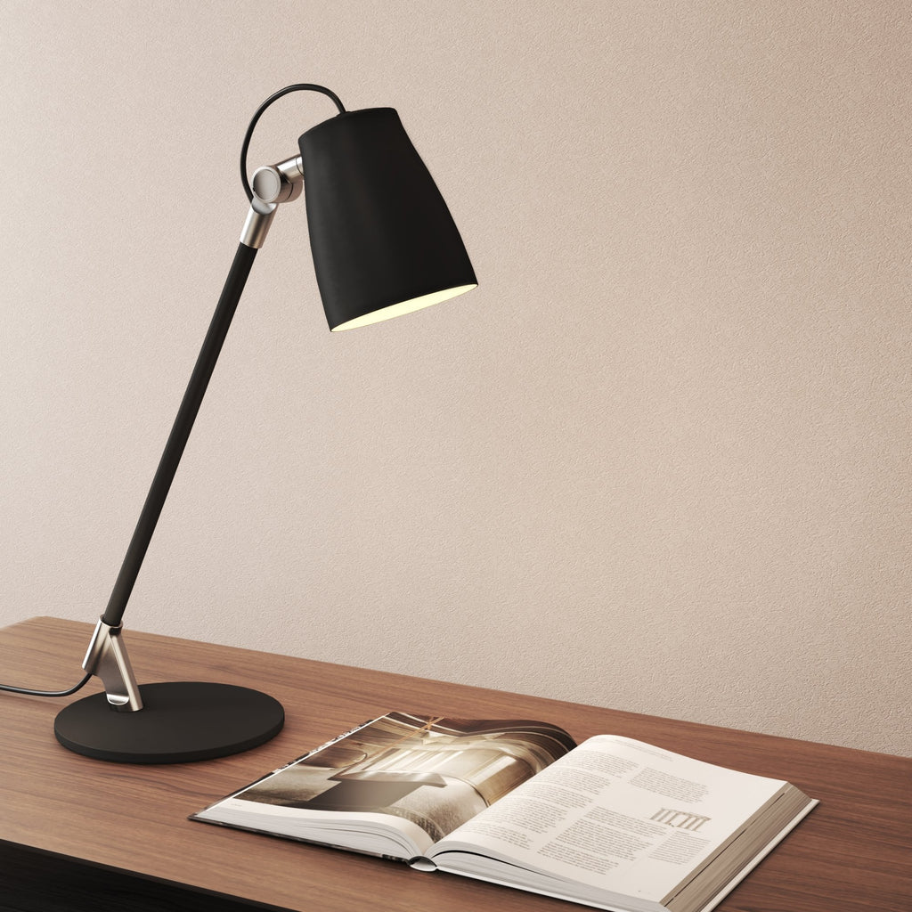 1224061 Atelier Desk Table Light Matt Black
