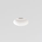 1248017 Astro Trimless Slimline Round Fixed Fire-Rated IP65 Bathroom Downlight Matt White — Pack of 12- £40.64 each