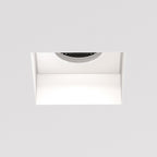 1248018 Trimless Square Fixed Downlight/Recessed Spot Light Matt White