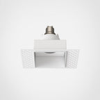 1248018 Trimless Square Fixed Downlight/Recessed Spot Light Matt White (S)