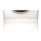 1248018 Trimless Square Fixed Downlight/Recessed Spot Light Matt White