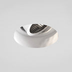 1248019 Astro Trimless Slimline Round Adjustable Fire-Rated Indoor Downlight — Matt White