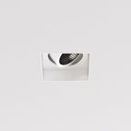 1248020 Trimless Square Adjustable Downlight/Recessed Spot Light Matt White