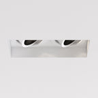 1248022 Trimless Square Twin Adjustable Downlight/Recessed Spot Light Matt White
