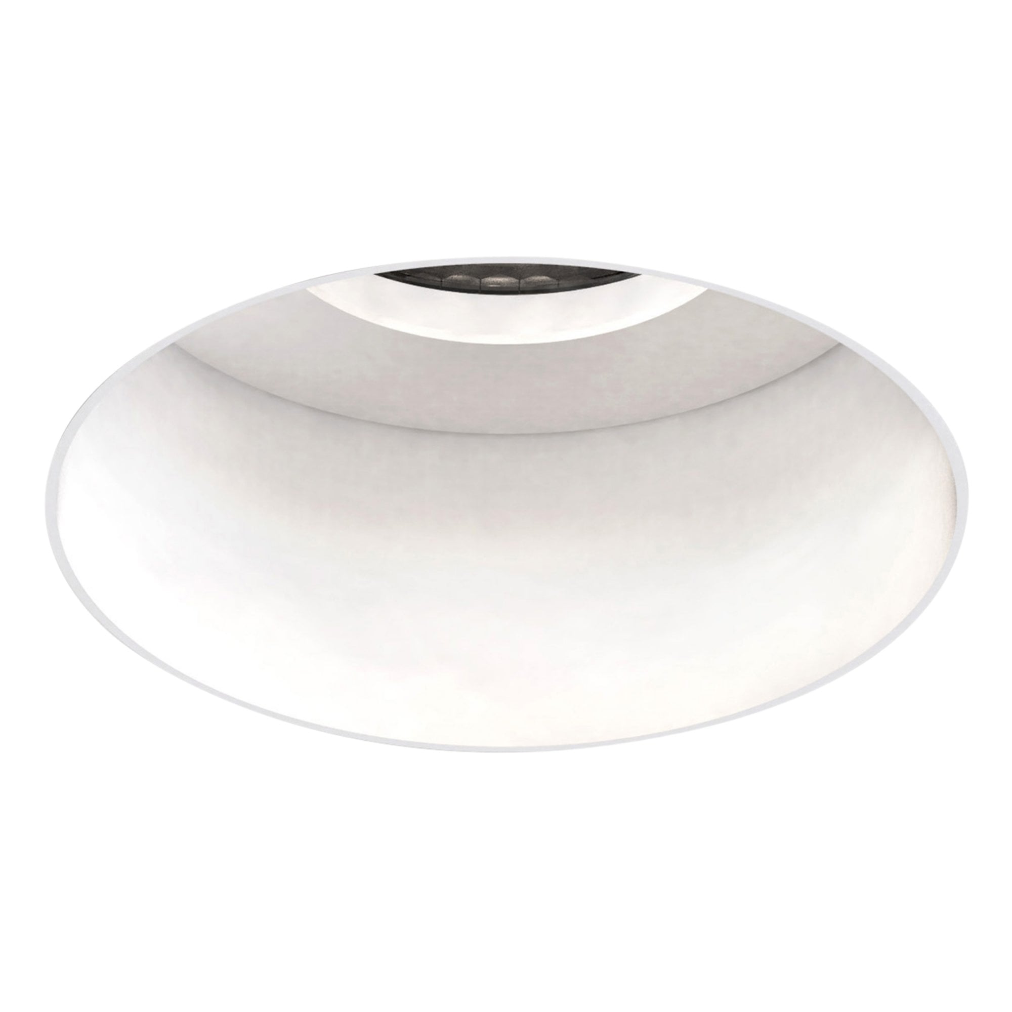 1248023 Trimless Round Fixed Downlight/Recessed Spot Light Matt White