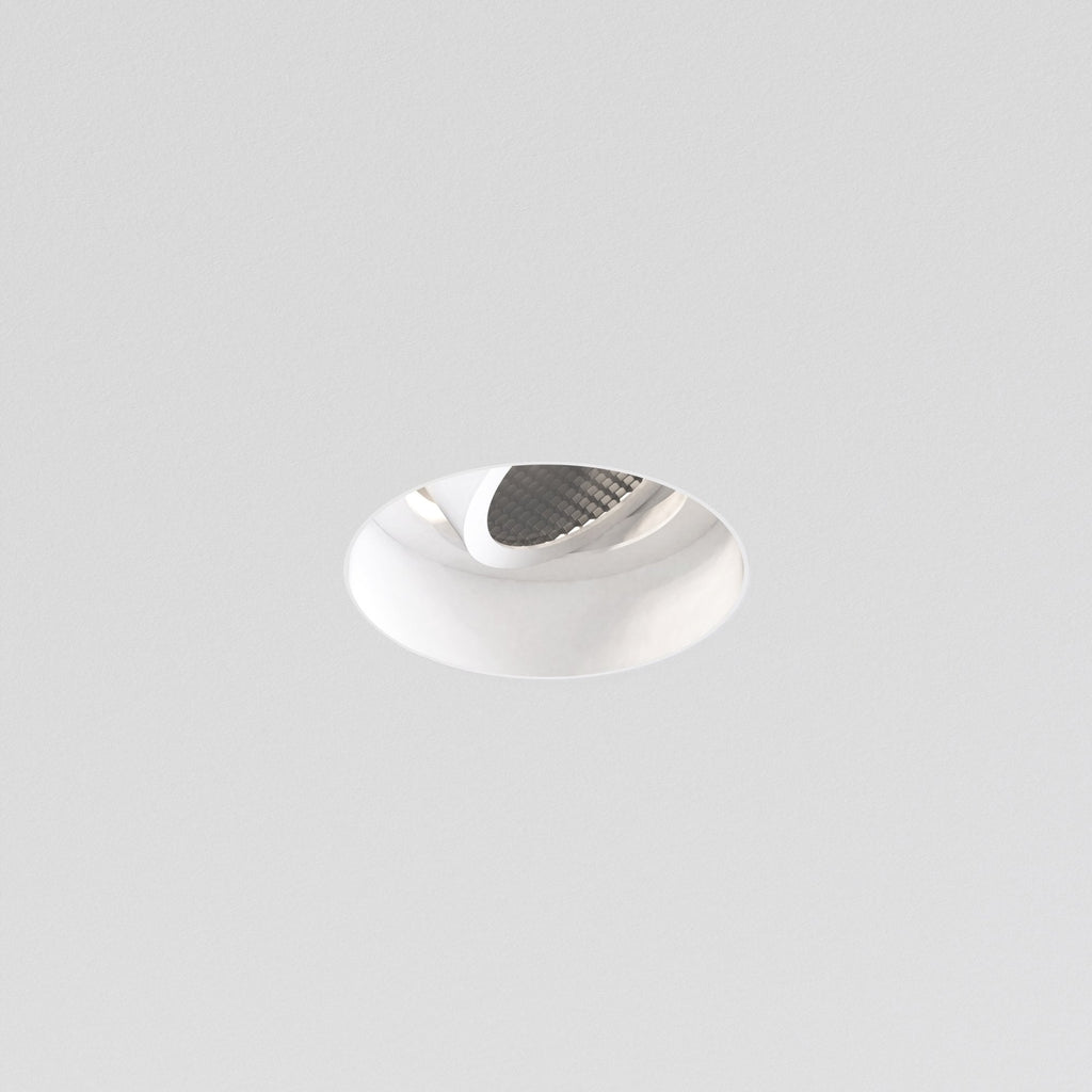 1248024 Astro Trimless Round Adjustable Indoor Downlight — Matt White
