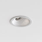 1249036 Minima Slimline 25 Fire-Rated IP65 Bathroom Downlight/Recessed Spot Light Matt White