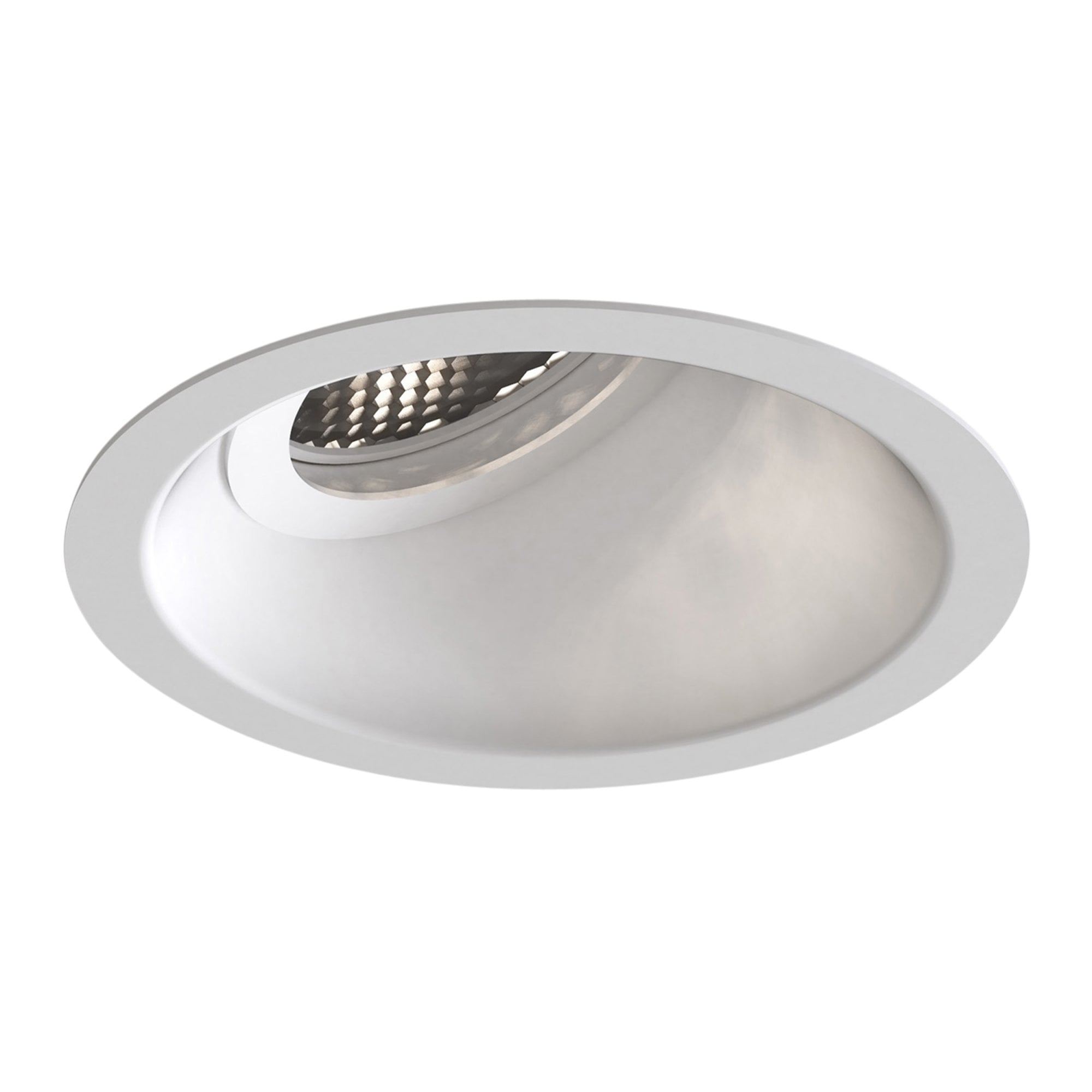 1249036 Minima Slimline 25 Fire-Rated IP65 Bathroom Downlight/Recessed Spot Light Matt White