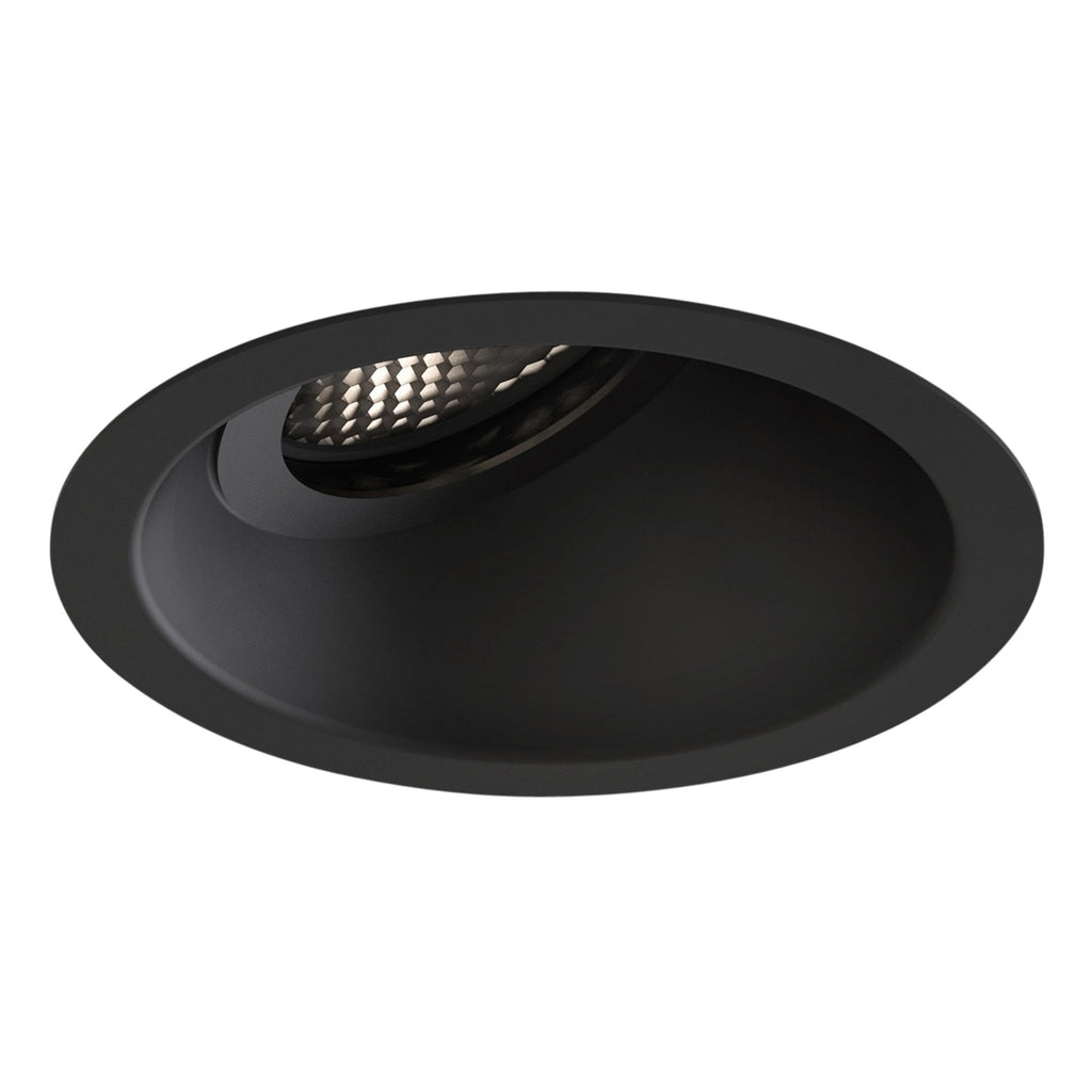 1249037 Minima Slimline 25 Fire-Rated IP65 Bathroom Downlight/Recessed Spot Light Matt Black