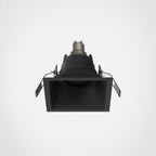 1249039 Minima Slimline Square Fixed Fire-Rated Bathroom Downlight/Recessed Spot Light Matt Black