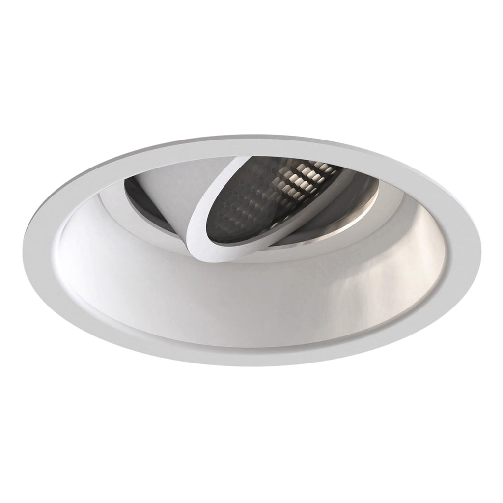 1249040 Astro Minima Slimline Round Adjustable Fire-Rated Downlight Matt White — Pack of 12- £19.64 each