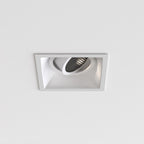 1249042 Minima Slimline Square Adjustable Fire-Rated Downlight/Recessed Spot Light Matt White