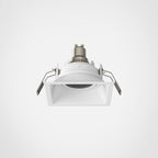 1249042 Minima Slimline Square Adjustable Fire-Rated Downlight/Recessed Spot Light Matt White