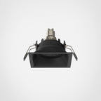 1249043 Minima Slimline Square Adjustable Fire-Rated Downlight/Recessed Spot Light Matt Black