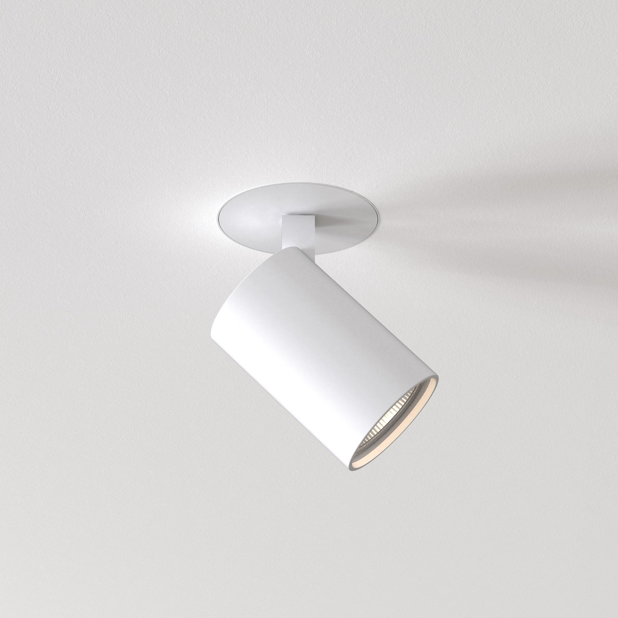 1286095 Ascoli Flush Fire-Rated Spotlight Textured White