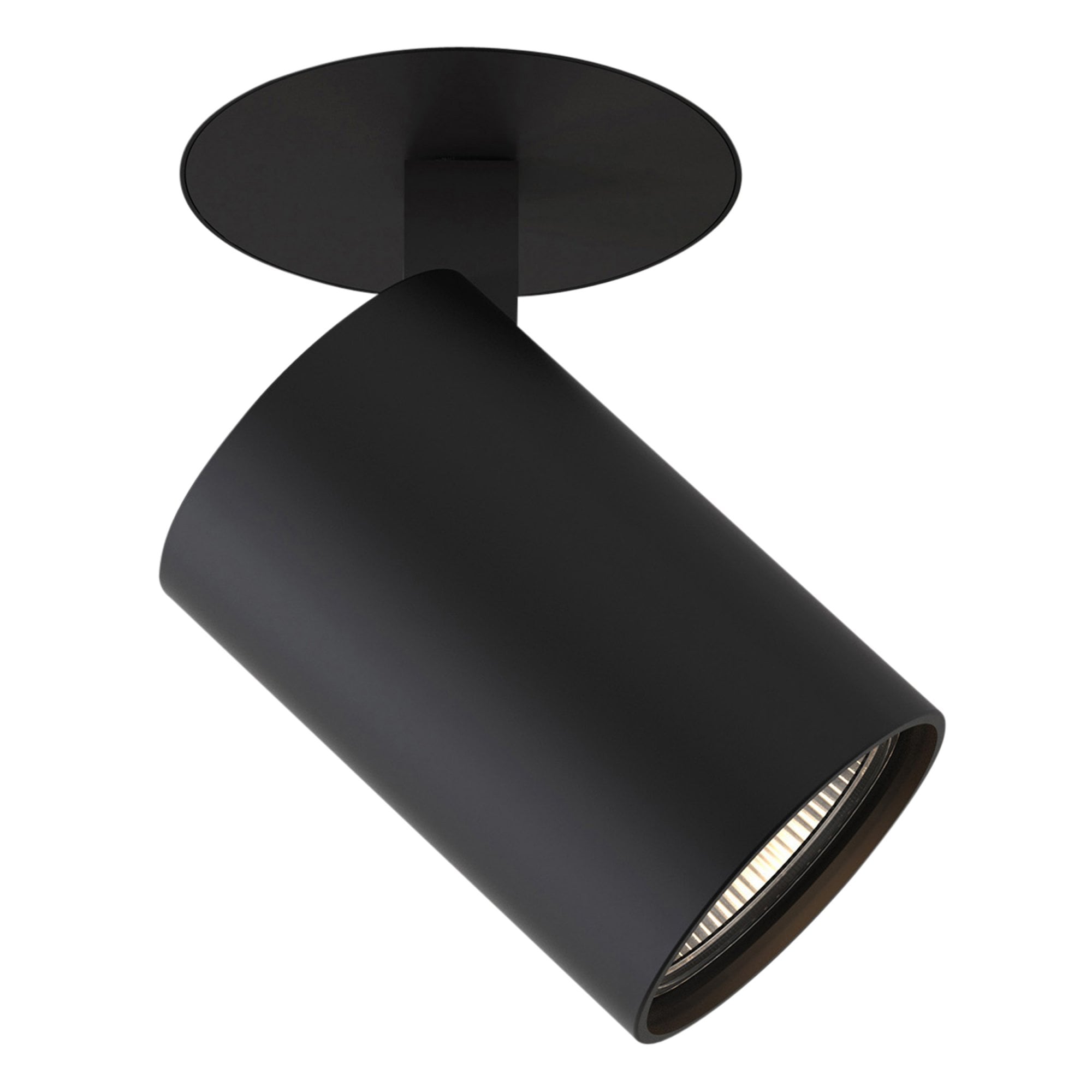 1286096 Ascoli Flush Fire-Rated Spotlight Matt Black
