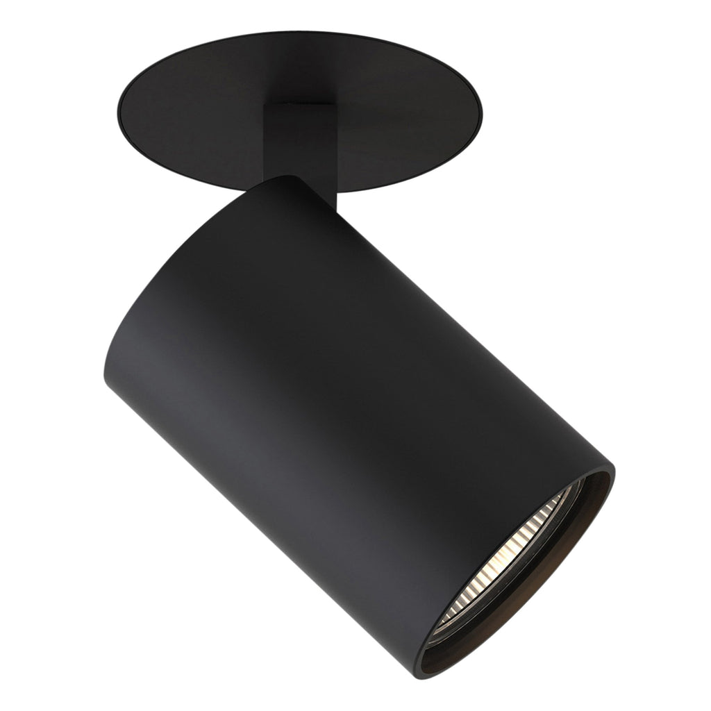 1286096 Ascoli Flush Fire-Rated Spotlight Matt Black (S)