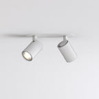 1286097 Ascoli Twin Recessed Spotlight Textured White