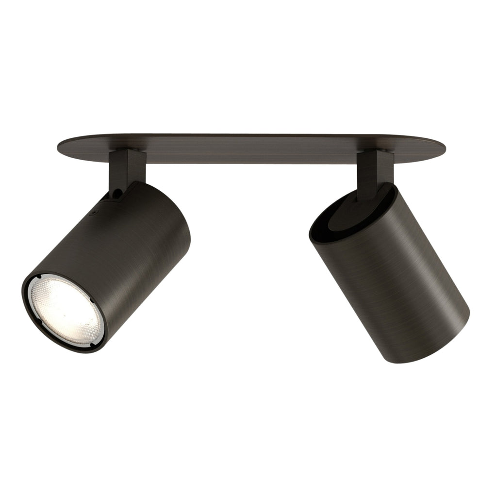 1286098 Ascoli Twin Recessed Spotlight Bronze