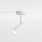 1422001 Apollo Single Spotlight Textured White (S)