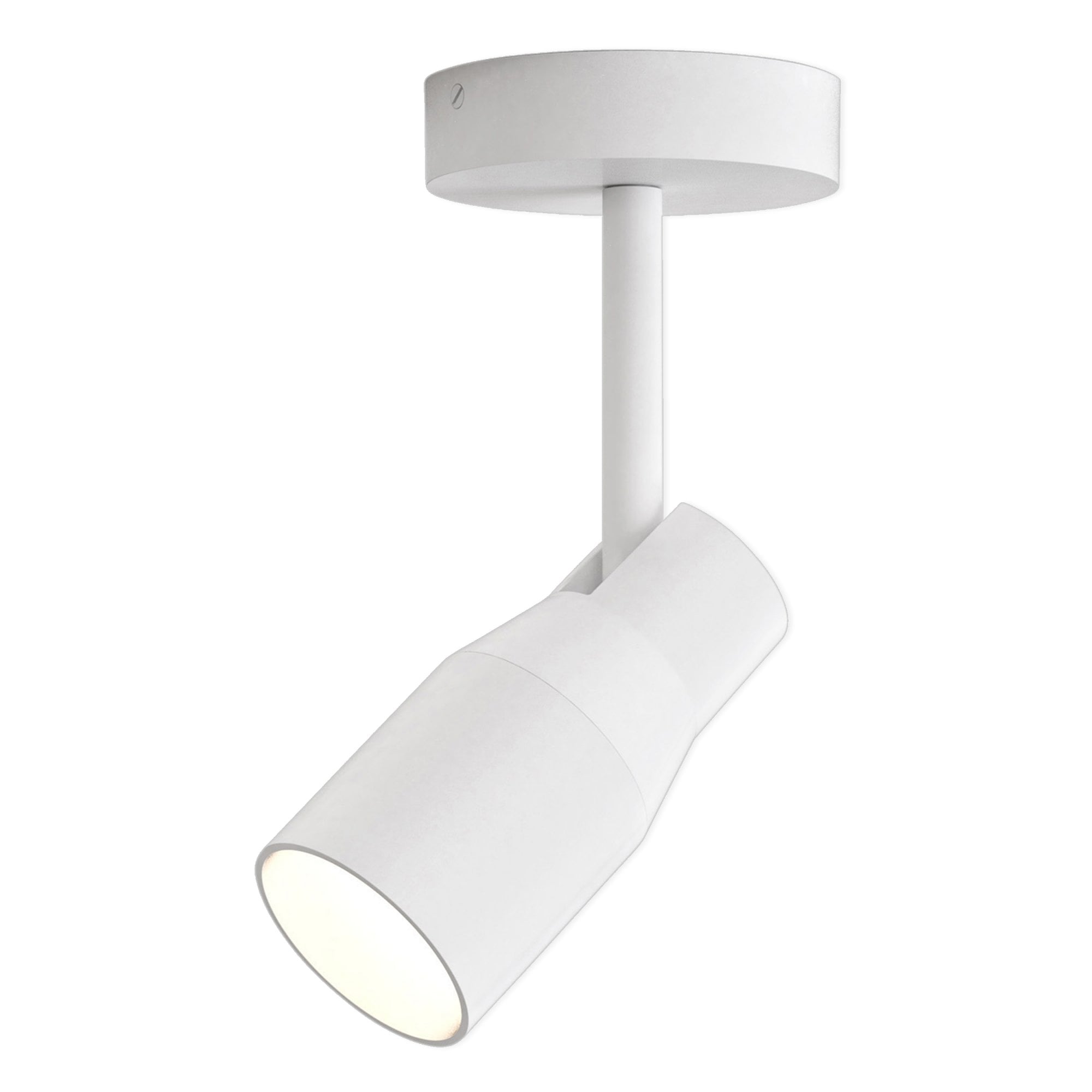 1422001 Apollo Single Spotlight Textured White (S)