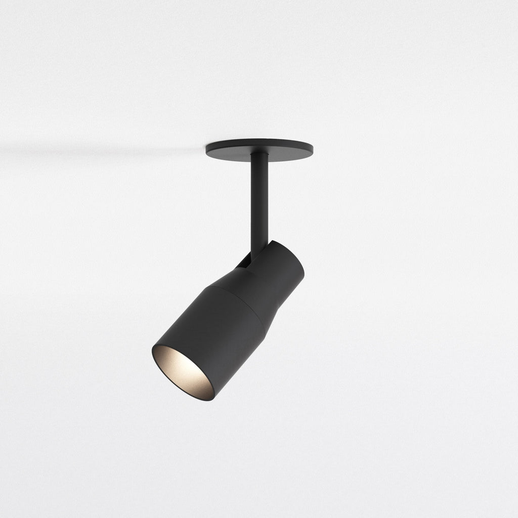 1422017 Apollo 100 Recessed Spotlight Matt Black