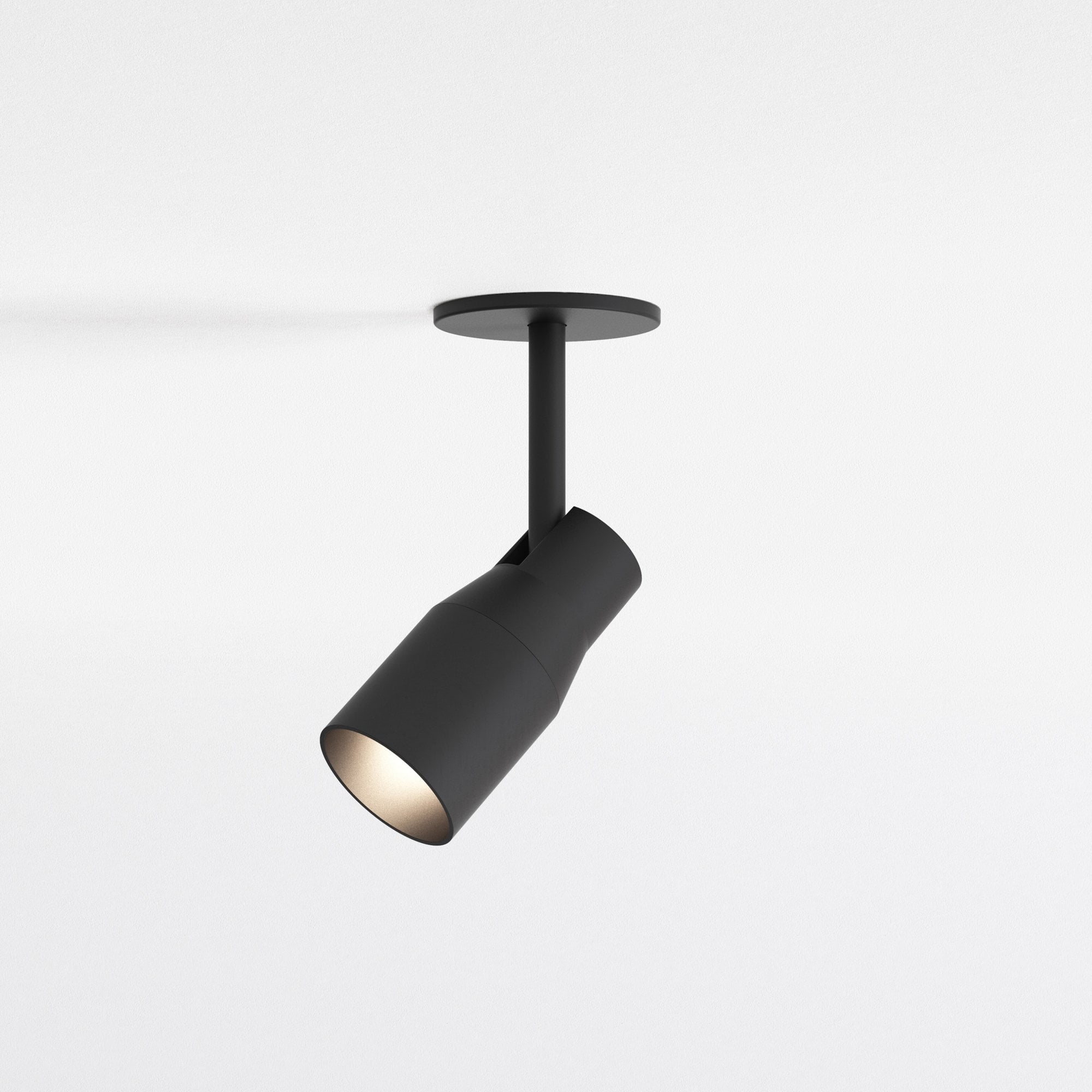 1422017 Apollo 100 Recessed Spotlight Matt Black