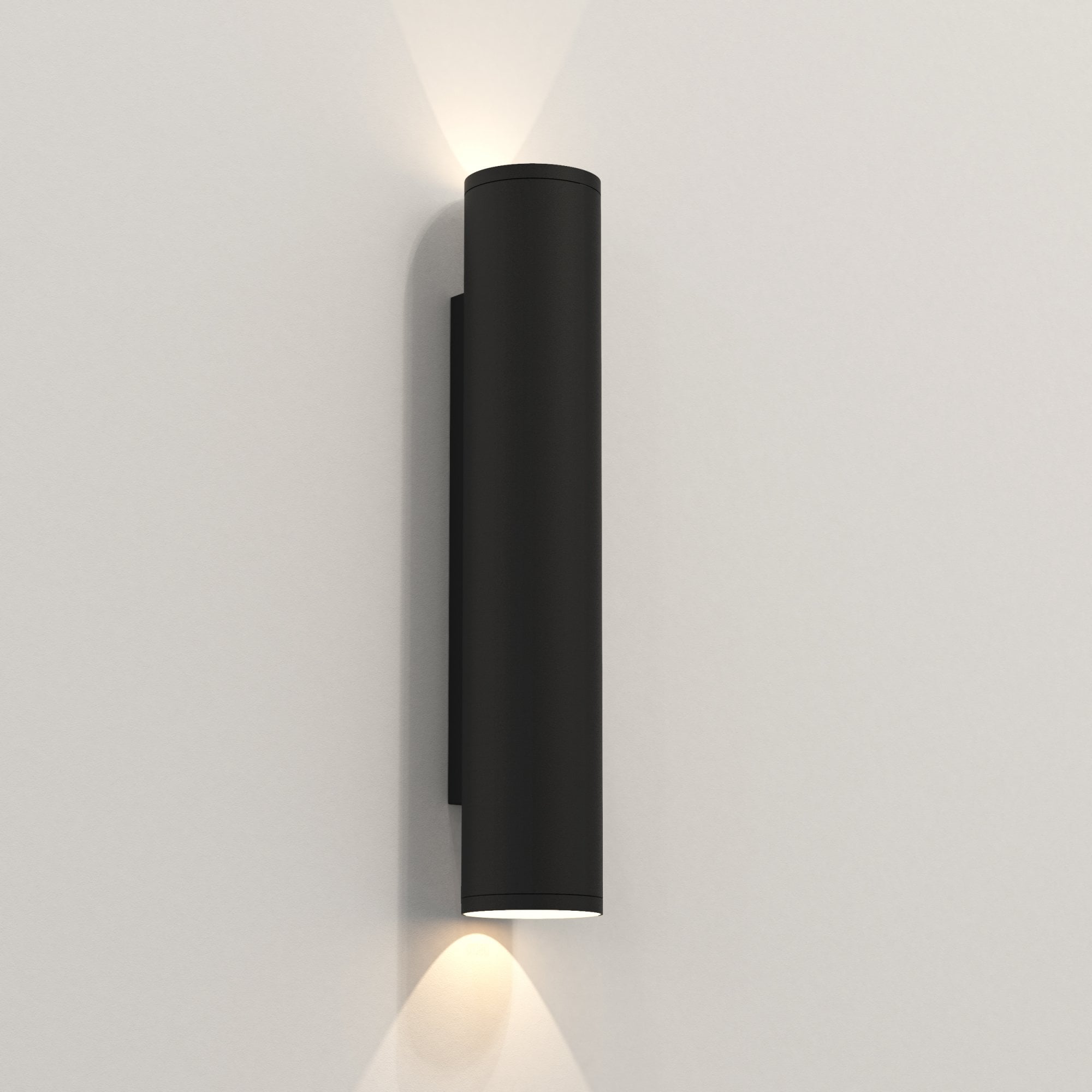 1428013 Ava 400 Outdoor Wall Light Textured Black