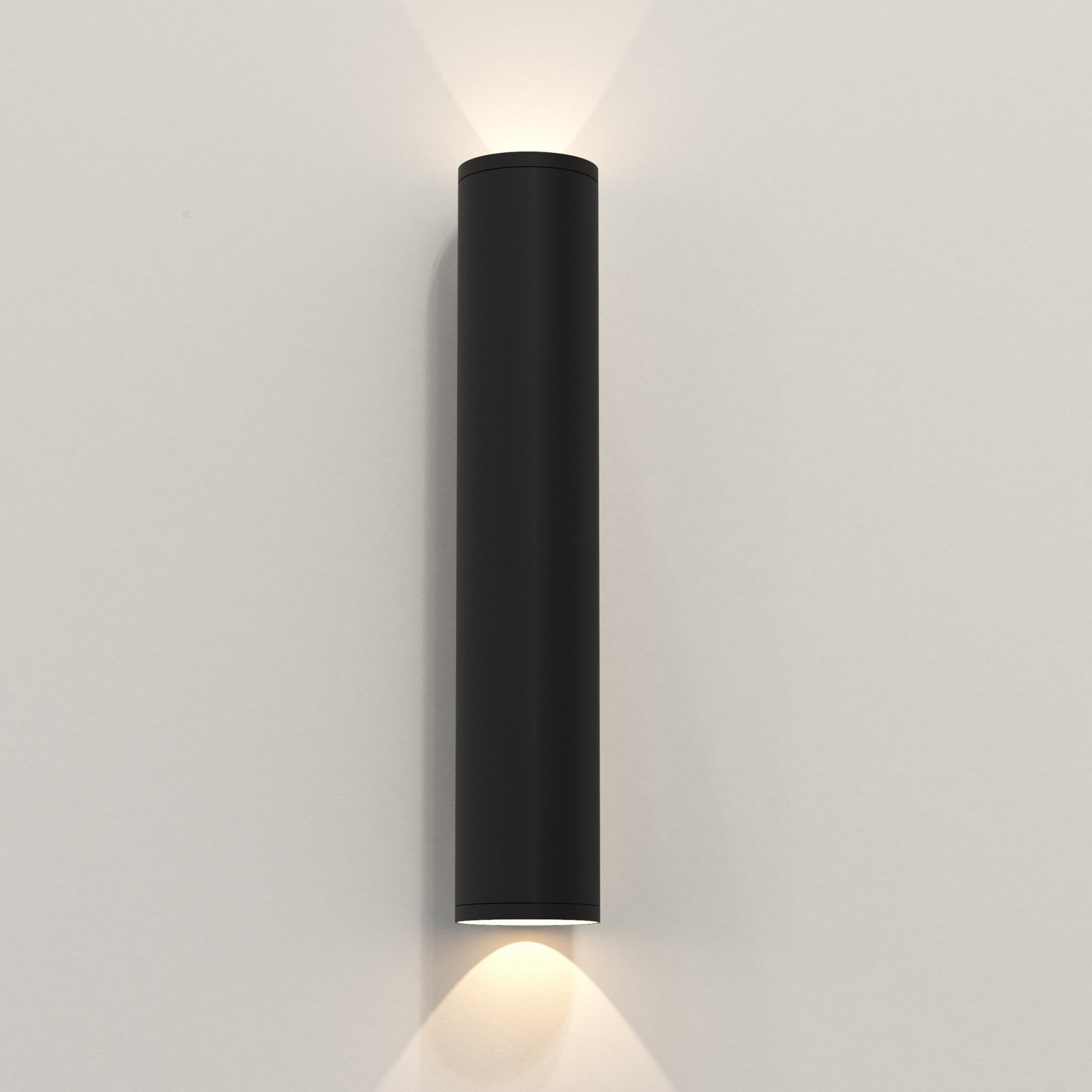 1428013 Ava 400 Outdoor Wall Light Textured Black