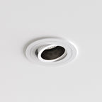 1434003 Astro Pinhole Slimline Round Adjustable Fire-Rated Indoor Downlight — Matt White