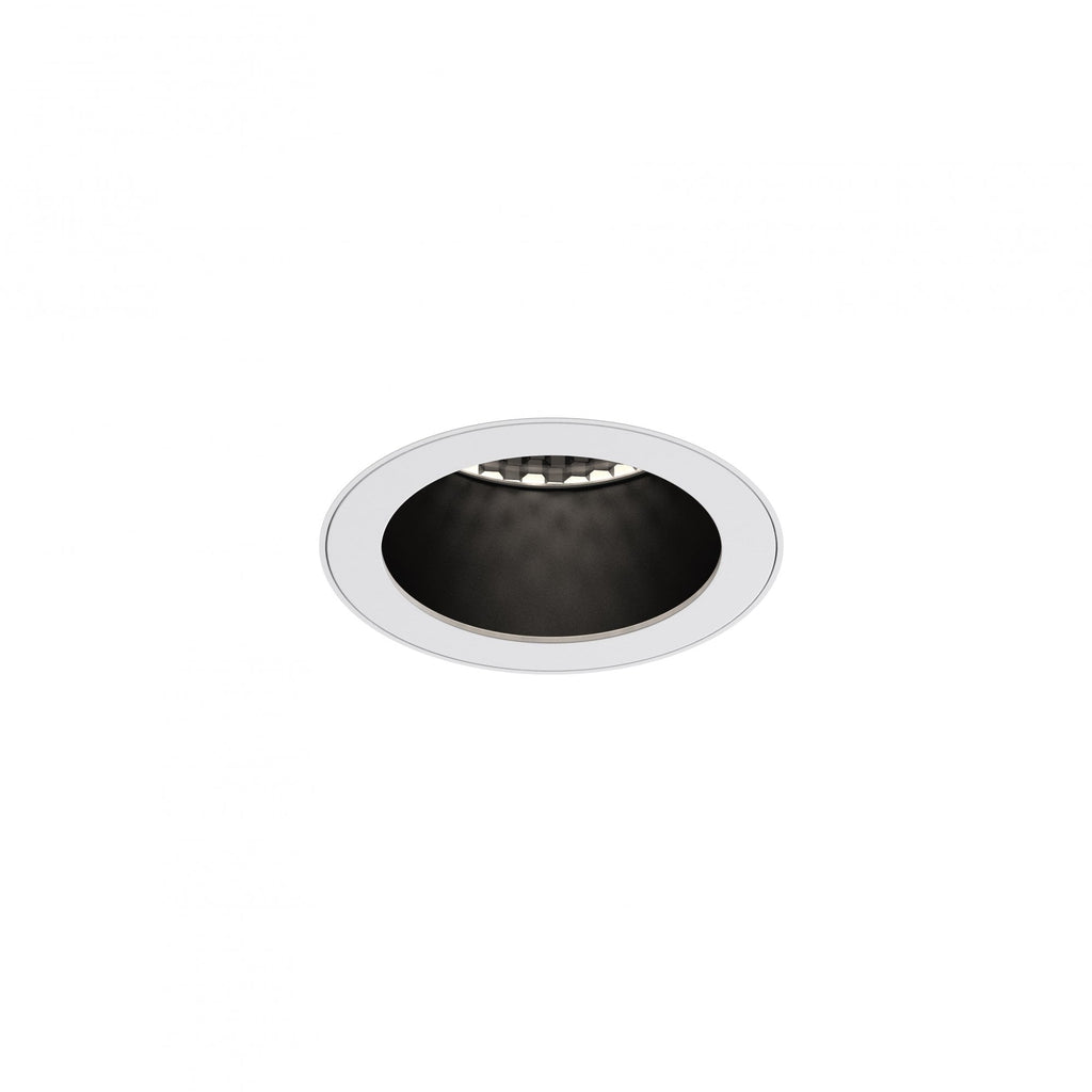 1434007 Pinhole Slimline Round Flush Fire-Rated Bathroom Downlight/Recessed Spot Light Matt White