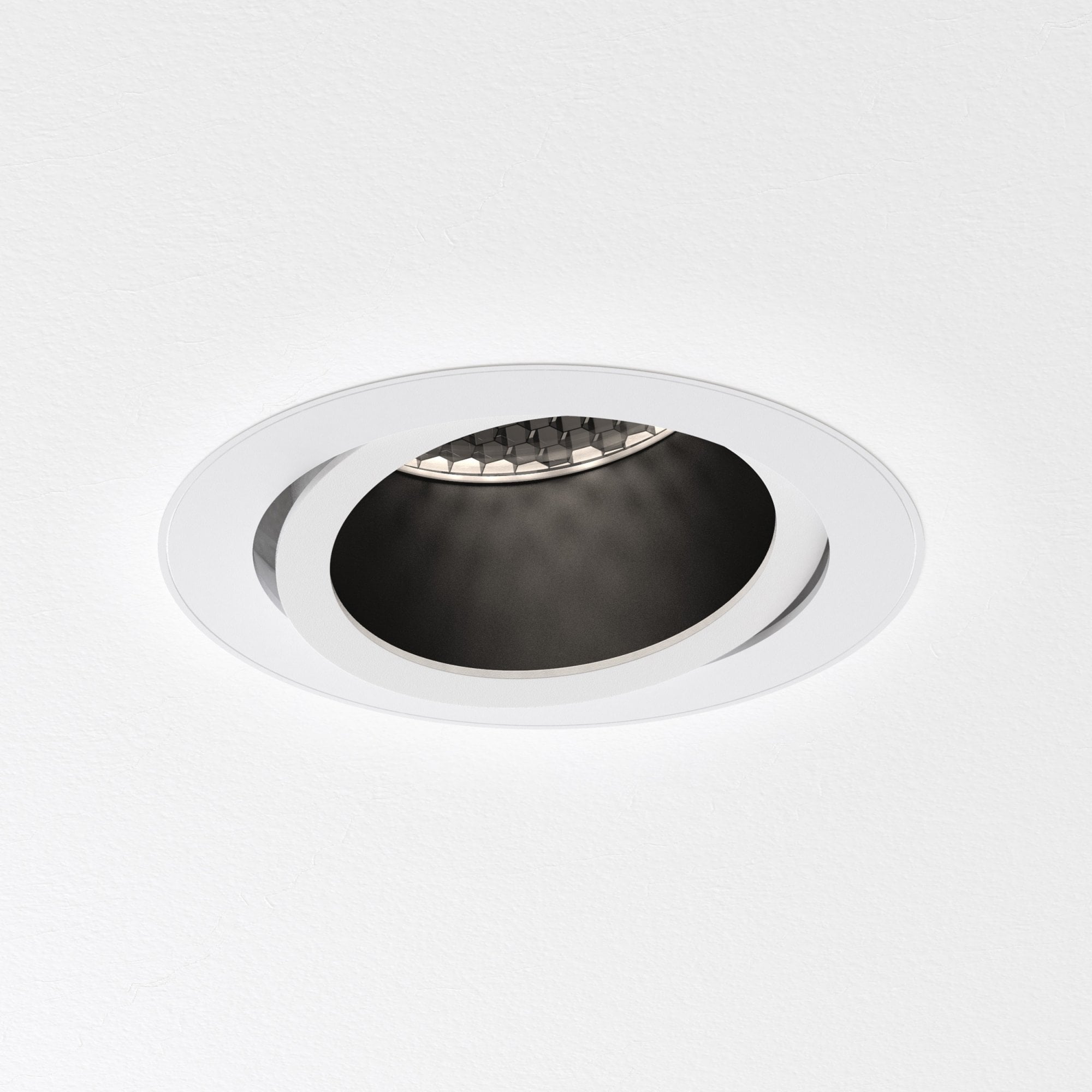 Pinhole Slimline Round Flush Adjustable Fire-Rated Downlight/Recessed Spot  Light Matt White