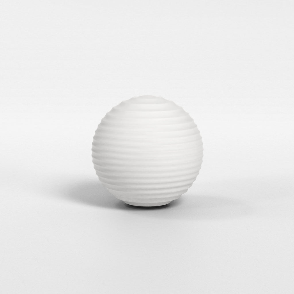 5036004 Tacoma Ribbed Glass Shade White (Opal)