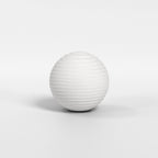 5036004 Tacoma Ribbed Glass Shade White (Opal)