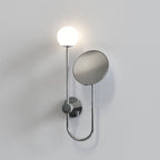 1424001 Orb Bathroom Magnifying Mirror Polished Chrome