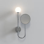 1424001 Orb Bathroom Magnifying Mirror Polished Chrome