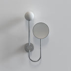 1424001 Orb Bathroom Magnifying Mirror Polished Chrome
