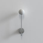 1424002 Orb Single Bathroom Wall Light Polished Chrome